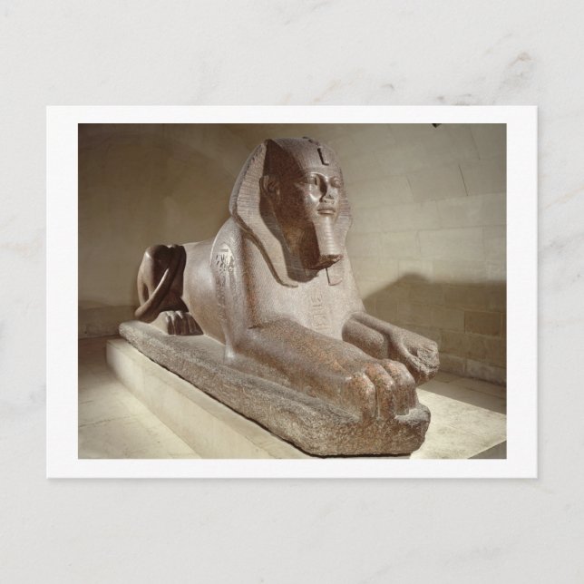 Carte Postale Grand Sphinx, de Tanis (granit) (Devant)