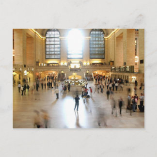 CARTE POSTALE GRAND TERMINAL CENTRAL, VILLE DE NEW YORK