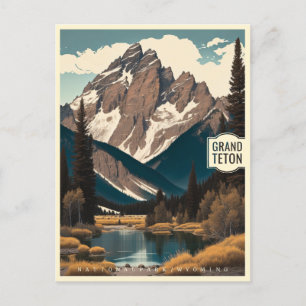 Carte Postale Grand Teton National