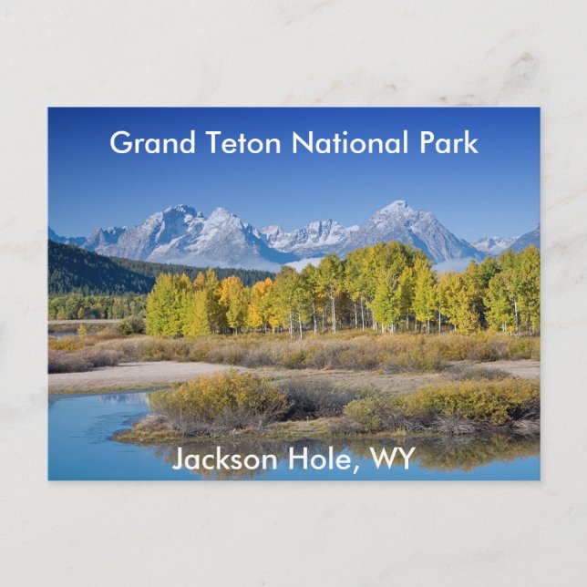 Carte Postale Grand Teton National Park Series 6 (Devant)