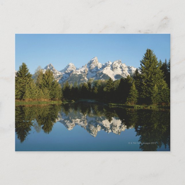 Carte Postale Grand Teton National Park, Teton Range, Wyoming, (Devant)