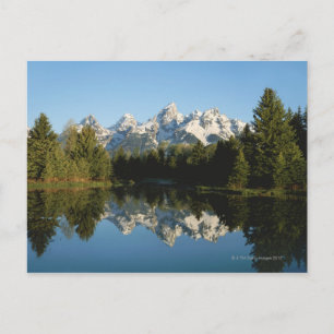Carte Postale Grand Teton National Park, Teton Range, Wyoming,