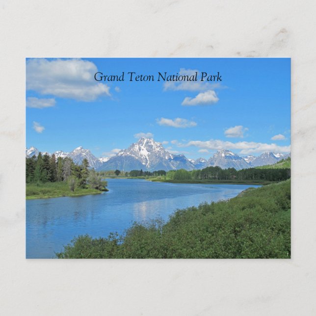 Carte postale Grand Tetons Pittoresque View (Devant)