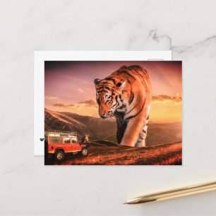 Carte Postale Grand tigre