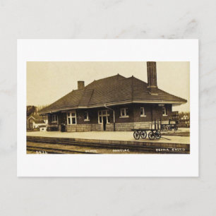 Carte Postale Grand Trunk Depot Pontiac Michigan