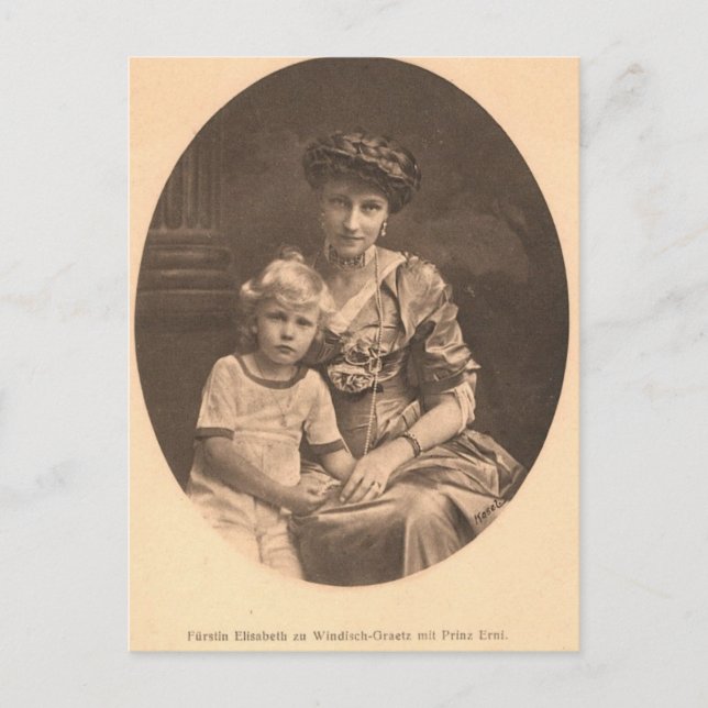 Carte Postale GRANDDAUGHTER Empress Elisabeth - Sissi #041H (Devant)