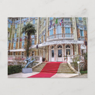 Carte Postale Grande Albergo Ausonia E Hungary