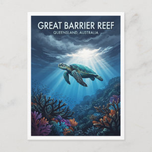 Carte Postale Grande barrière de corail — Opal Reef Port Douglas