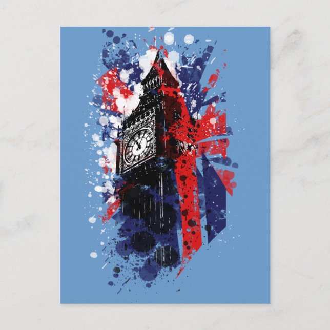 Carte Postale Grande-Bretagne Big Ben (Devant)