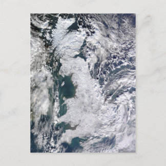 Carte postale Grande-Bretagne congelée