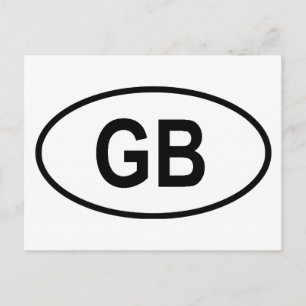 Carte Postale Grande-Bretagne "GB"
