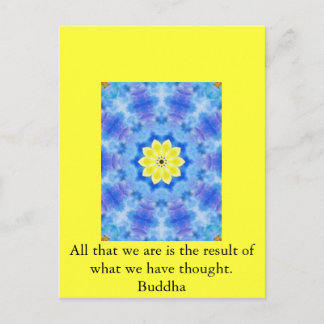 Carte Postale GRANDE CITATION du Bouddha