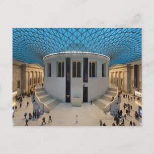 Carte Postale Grande Cour du British Museum à Londres, Royaume-U