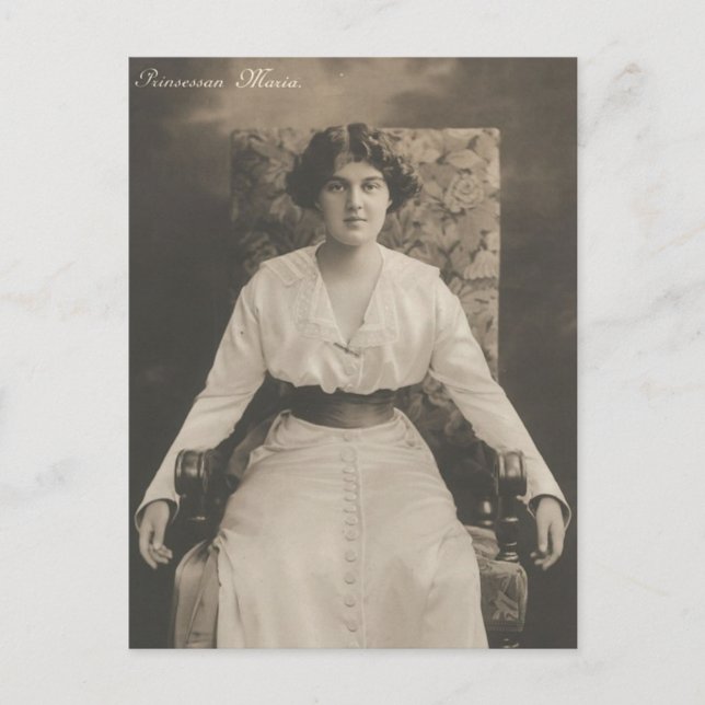 Carte Postale Grande Duchesse Marie Pavlovna de Russie #040 (Devant)