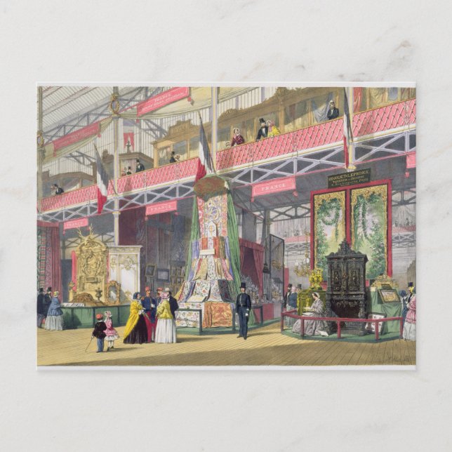 Carte Postale Grande exposition, 1851 : France No.1, exposition  (Devant)