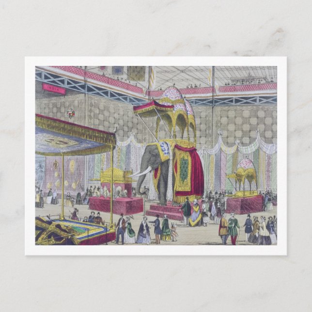 Carte Postale Grande exposition, 1851 : Ministère des Affaires i (Devant)