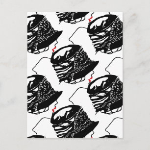 Carte Postale Grande Gatsby Jazz Style 20's Era