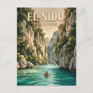 Carte Postale Grande Lagune El Nido Philippines