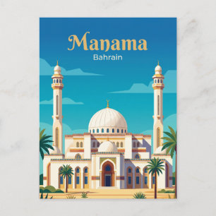 Carte Postale Grande Mosquée Al Fateh Bahreïn