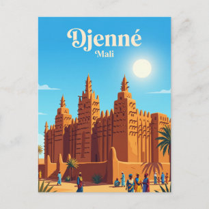 Carte Postale Grande Mosquée de Djenné Mali
