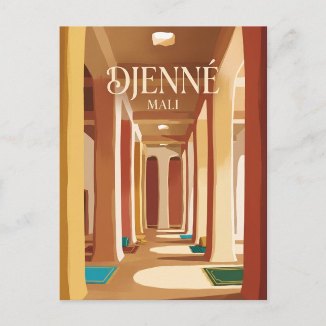 Carte Postale Grande Mosquée de Djenné Mali (Devant)