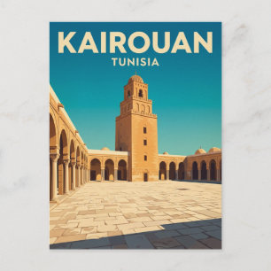 Carte Postale Grande Mosquée de Kairouan Tunisie