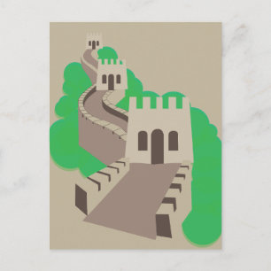 Carte Postale Grande Muraille de Chine