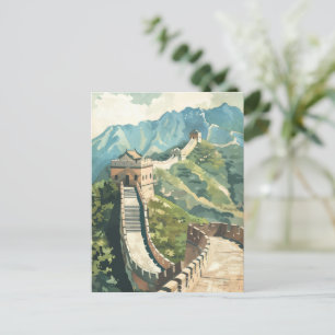 Carte Postale Grande muraille de Chine