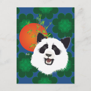 Carte Postale Grande Panda (Ailuropoda melanoleuca)