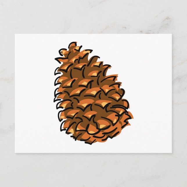 Carte Postale Grande Pinecone (Devant)