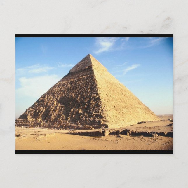 Carte Postale Grande Pyramide de Gizeh (Devant)