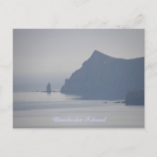 Carte Postale Grande roche des prêtres, île de l'Unalaska