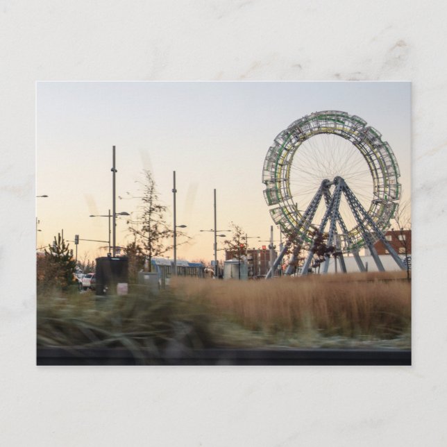 Carte Postale grande roue (Devant)