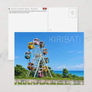 Carte Postale Grande roue à South Tarawa, Kiribati Voyage