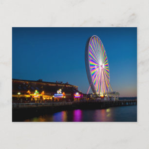 Carte Postale Grande roue de Seattle