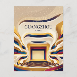Carte Postale Grande Salle de l'Opéra de Guangzhou Chine