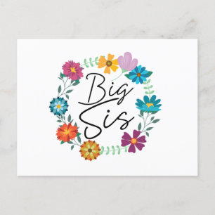 CARTE POSTALE GRANDE SŒUR