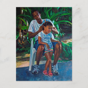 Carte Postale Grandfather and Child 2010