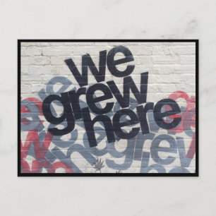 Carte Postale grandir