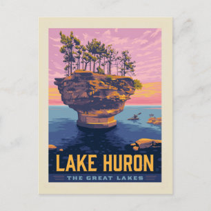 Carte Postale Grands Lacs   Lac Huron