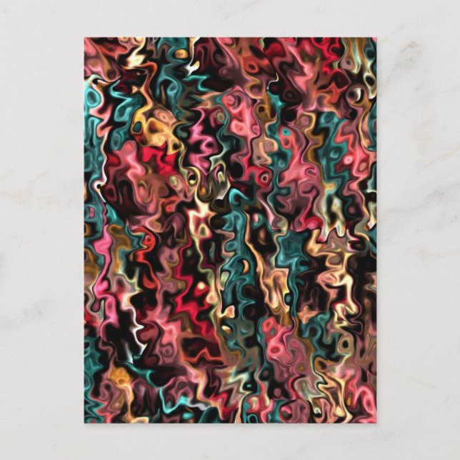 Carte Postale Grands objectifs de l'art Abstrait (Devant)