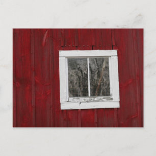 Carte Postale grange rouge