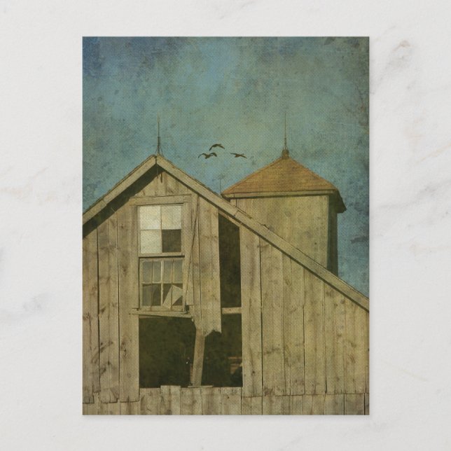 Carte Postale Grange rurale Iowa 5 (Devant)