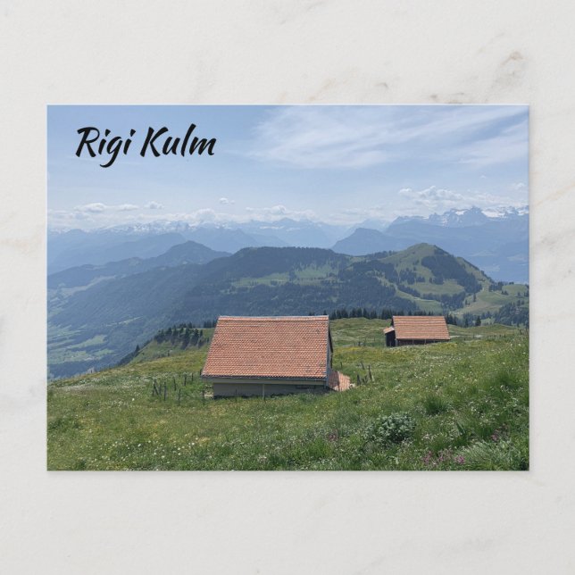 Carte Postale Granges à Rigi Kulm Suisse (Devant)