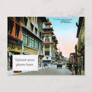 Carte Postale Grant Avenue Chinatown