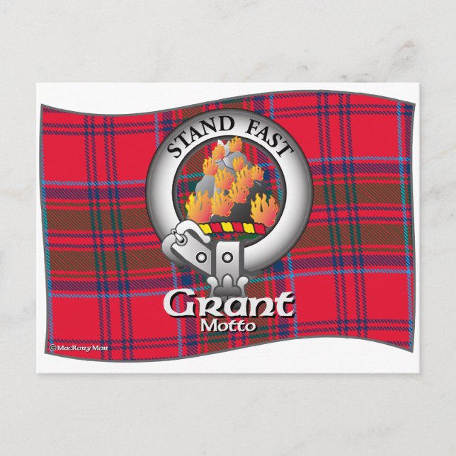 Carte Postale Grant Clan (Devant)
