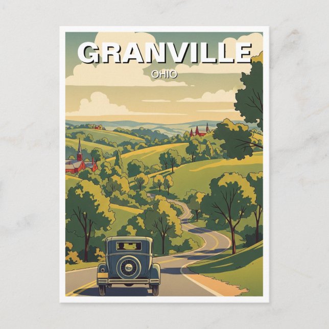 Carte Postale Granville Ohio Travel (Devant)