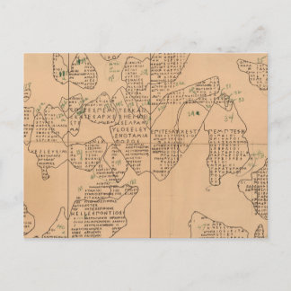 Carte postale graphique