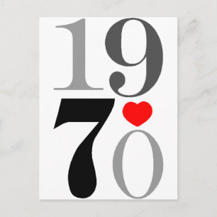 CARTE POSTALE GRAPHIQUE 1970