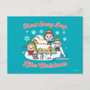 Carte Postale Graphique Chibi Buddy l'Elf